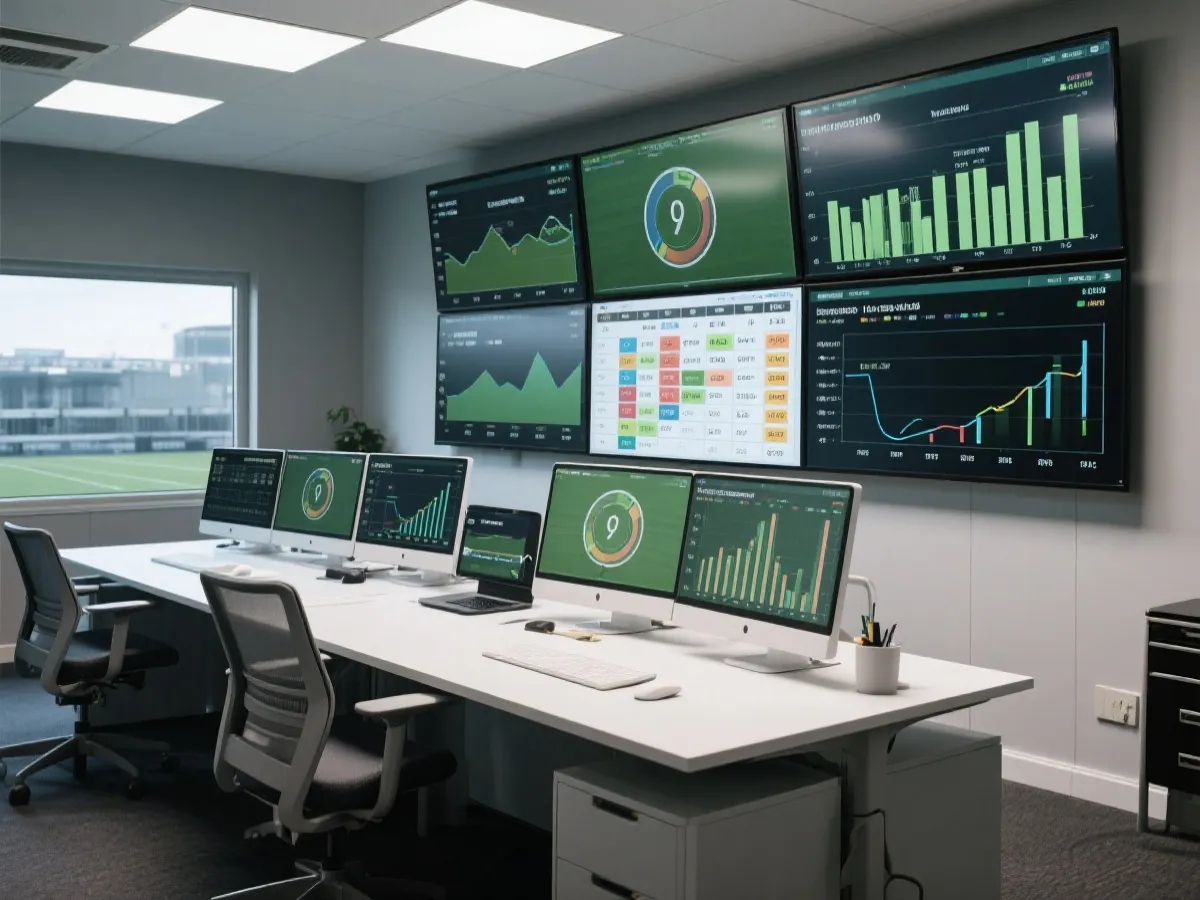 賽事數據整理與分析示意圖